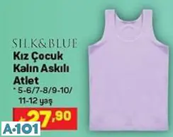 SİLK&BLUE KIZ ÇOCUK KALIN ASKILI ATLET